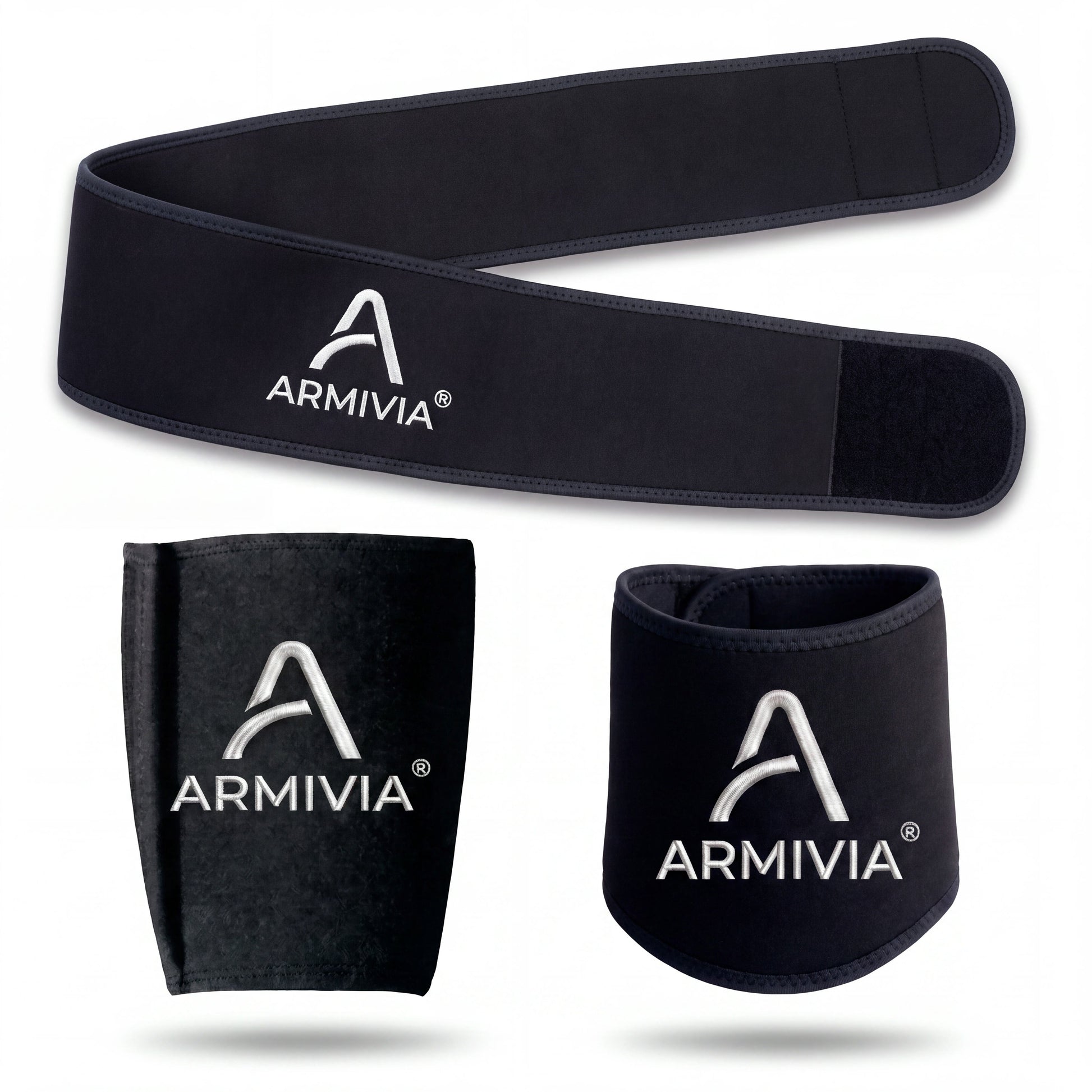 Armivia Komplett-Set — Hals-, Bauch- und Oberschenkel-Manschette