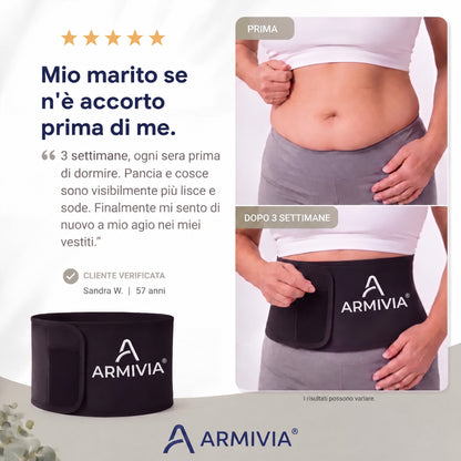 Recensione fascia pancia Armivia
